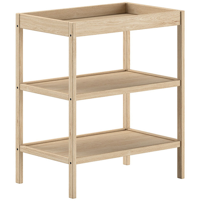 Vipack - Table à langer 79,4x49,8x95 cm en hêtre naturel - kalsta Vipack - Table à langer 79,4x49,8x95 cm en hêtre naturel - kalsta