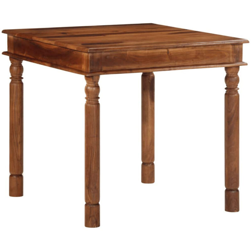 Vidaxl - Table à manger 80x80x77 cm bois d'acacia solide