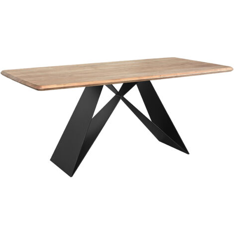 Table à manger 170 x 90 x 77 cm en bois d'acacia - AURUM