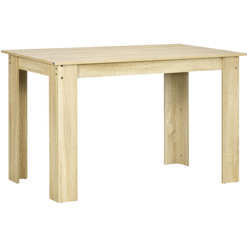 MH - Table à manger adam 4/6 personnes bois