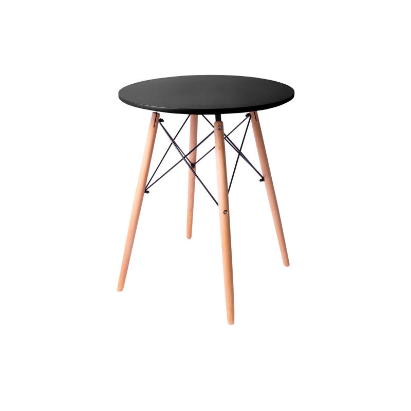 Table à manger Aga 60 cm Noir