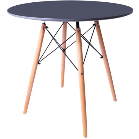 Table à manger Aga 80 cm Gris