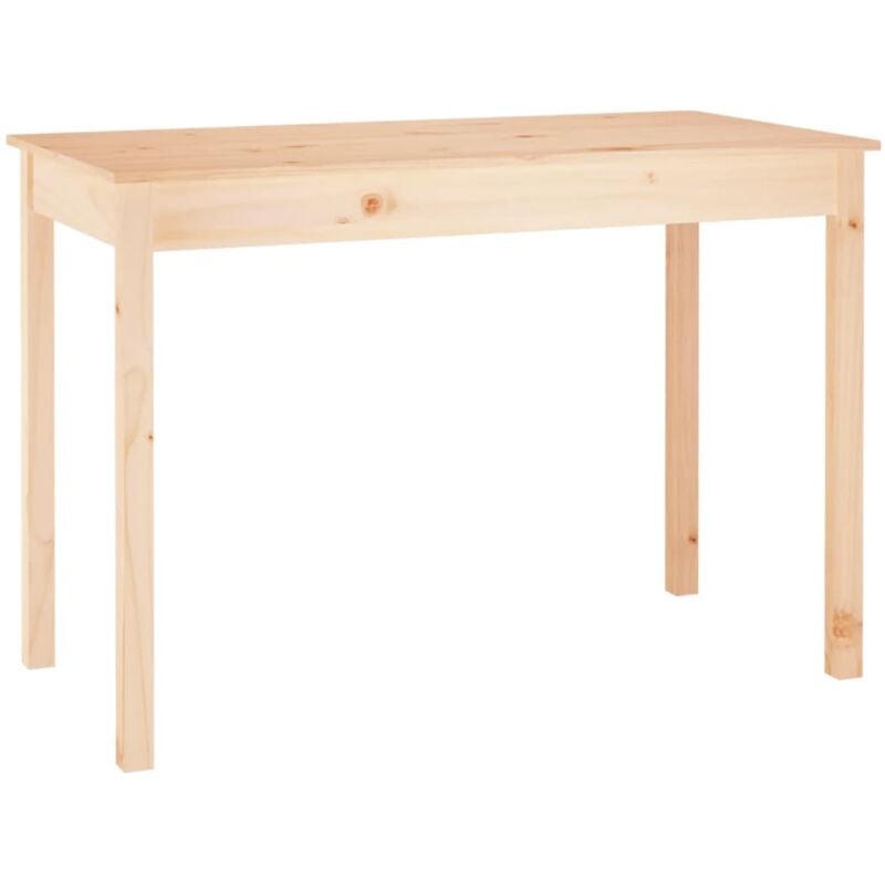 Vidaxl - Table à manger 110x55x75 cm Bois massif de pin