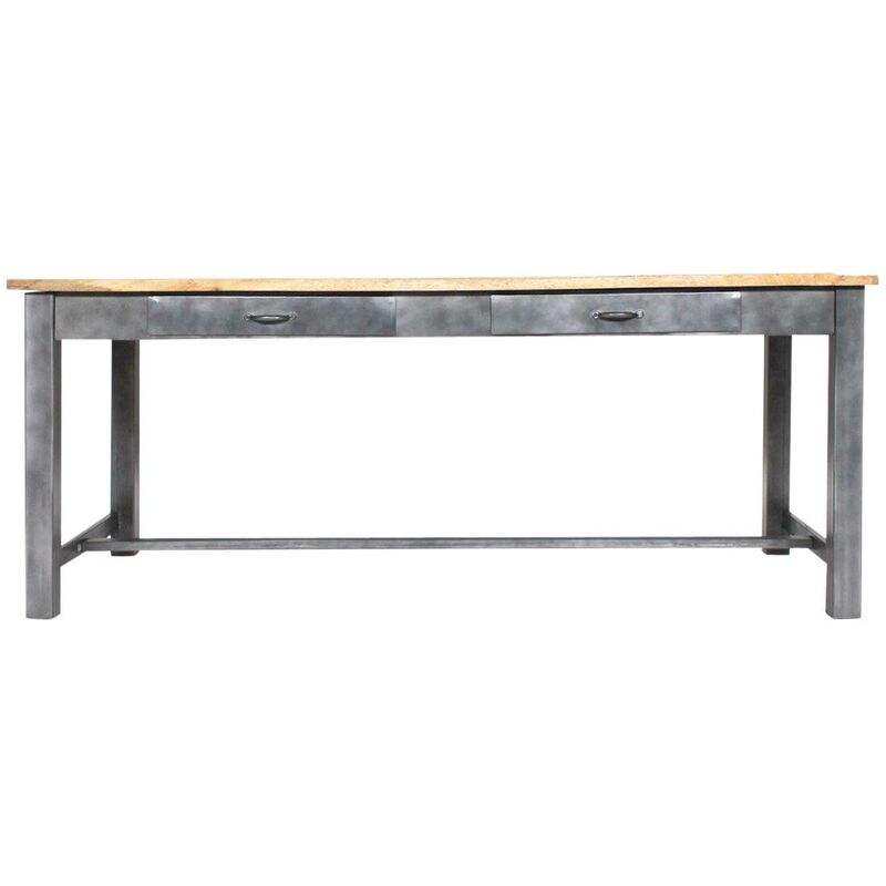 Table à manger en métal Locker