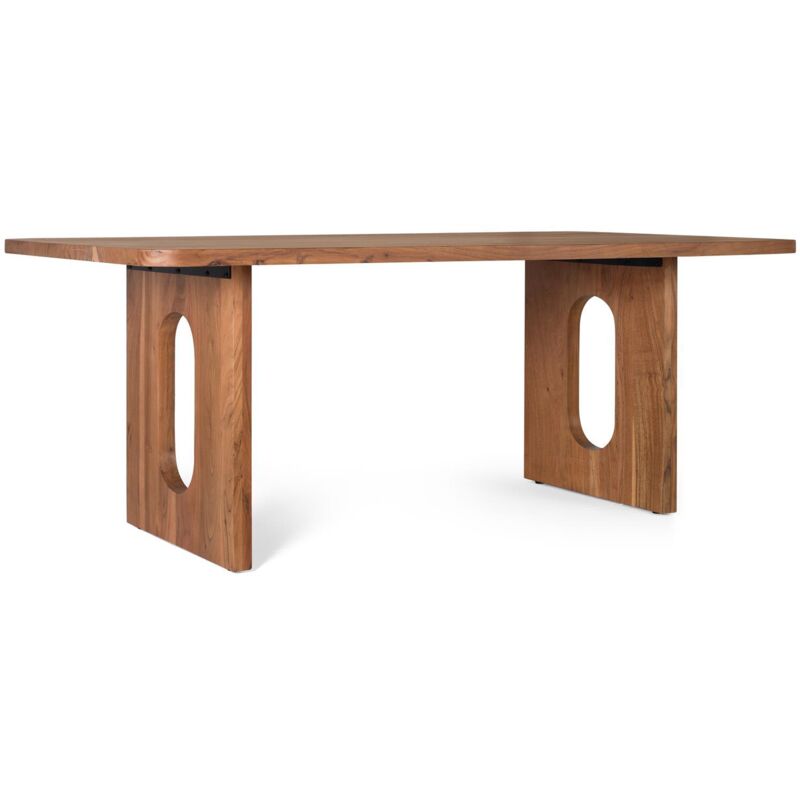 Decoration D ’ Autrefois - Table à manger 8 places en bois d'acacia 2 mètres