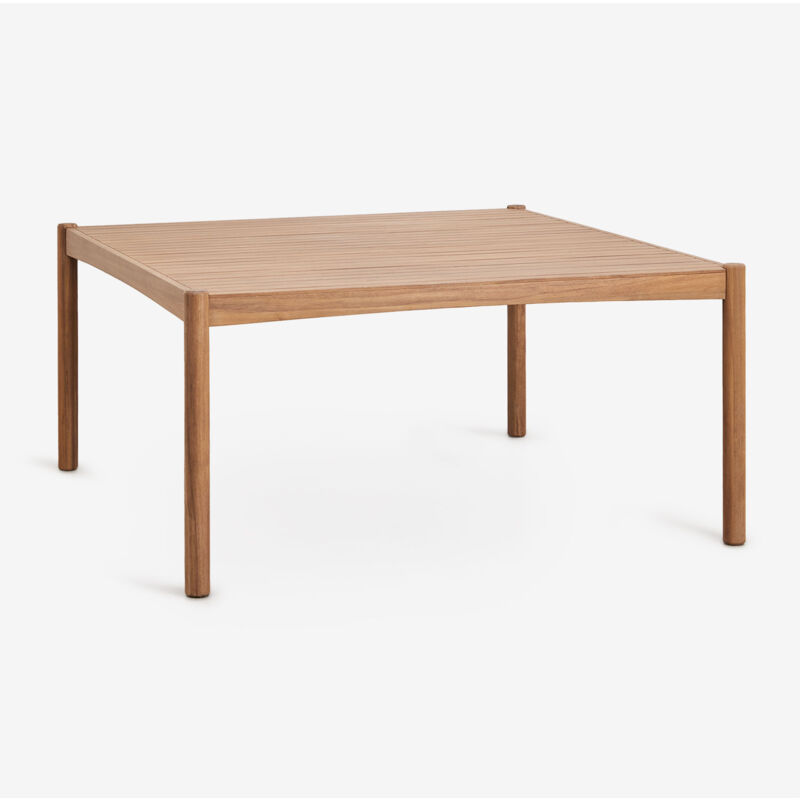 Sklum - Table à manger carrée 150x150 cm en bois d'acacia Aderyn