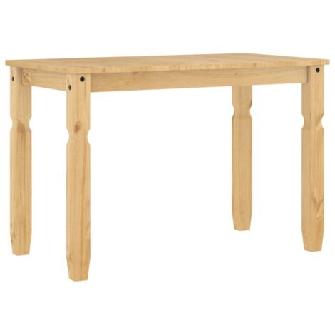 Table à manger Corona 112x60x75 bois massif de pin