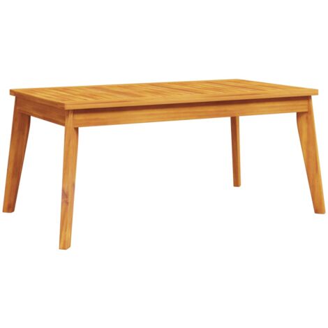 Table à manger de jardin 100x55x45 bois massif d'acacia
