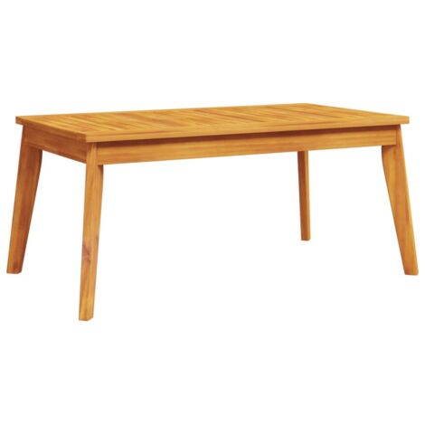 Table à manger de jardin,Table d'extérieur 100x55x45 cm bois massif d'acacia CFW94554