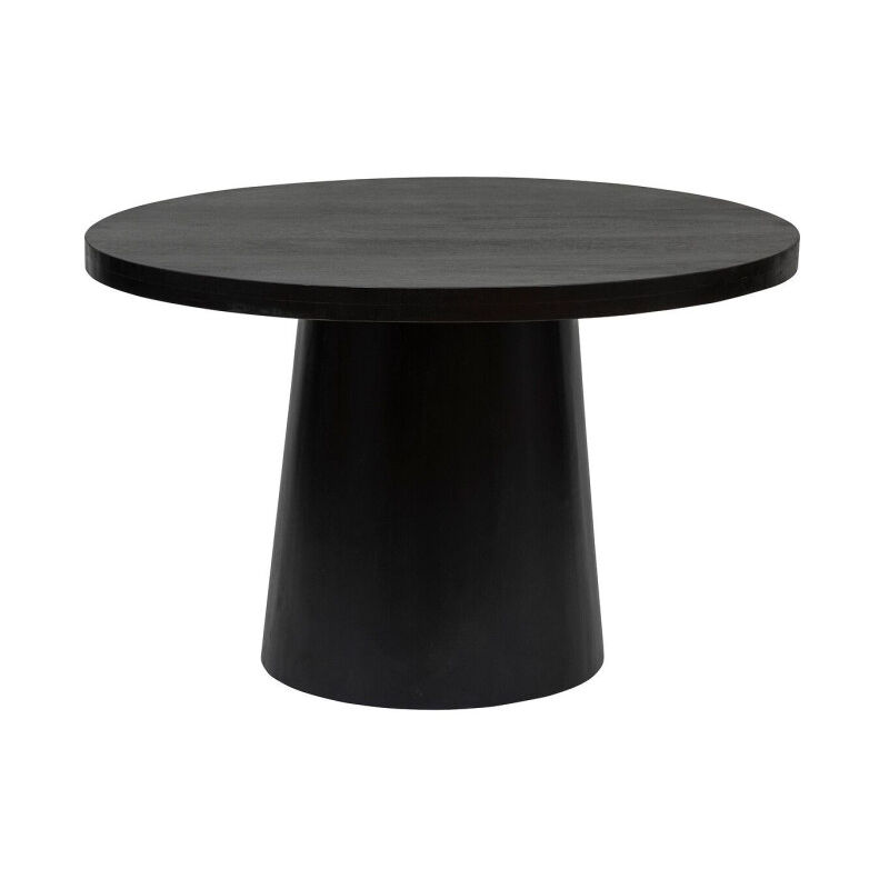 Atmosphera - Table à Manger en Bois 'Boki' 120cm Noir