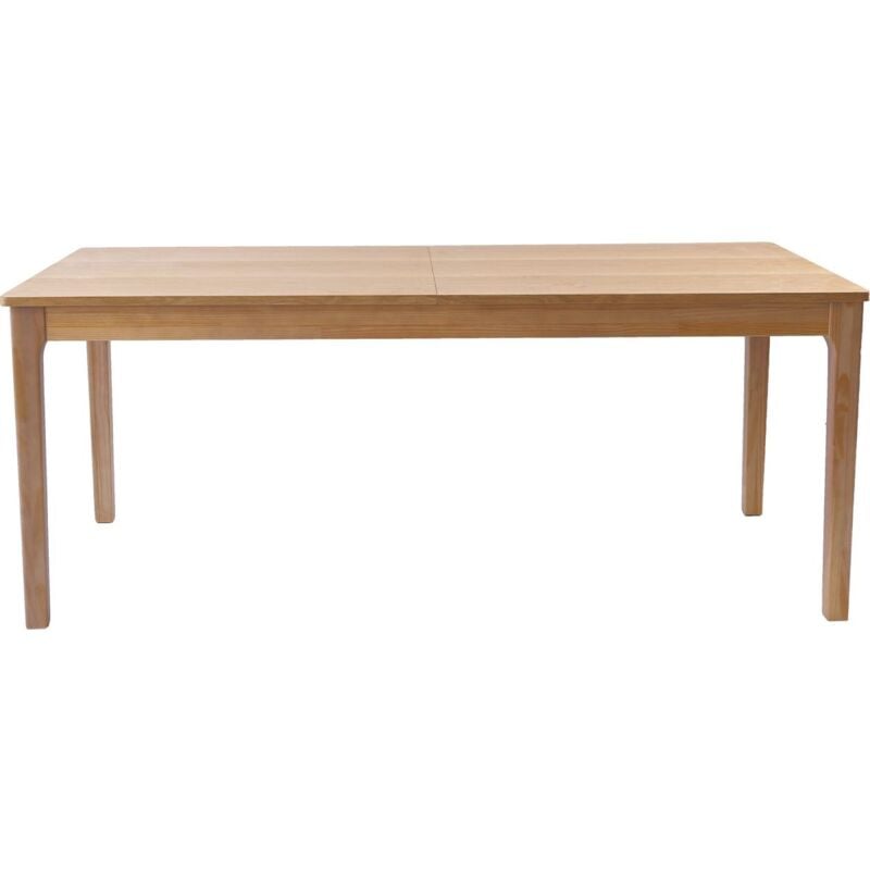 Homifab - Table à manger extensible effet bois 8/10 personnes 180/260 cm - Polly