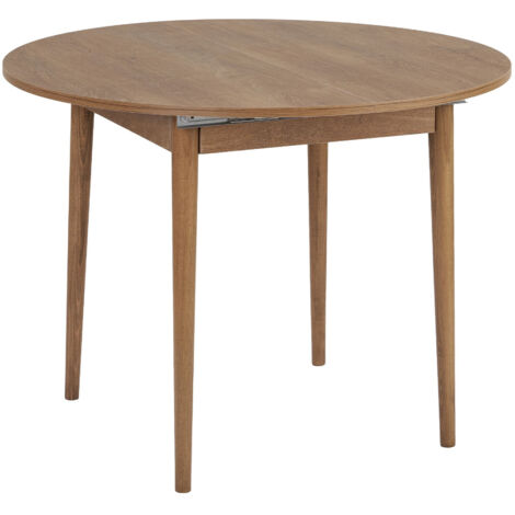 Table à manger extensible en bois "Viona" 100 x 100 x 75 cm - Le chêne de Kafka