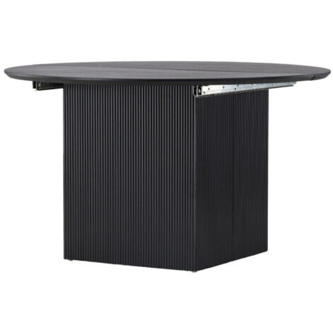 Table à Manger Extensible "Mathilda" 130-180cm Noir