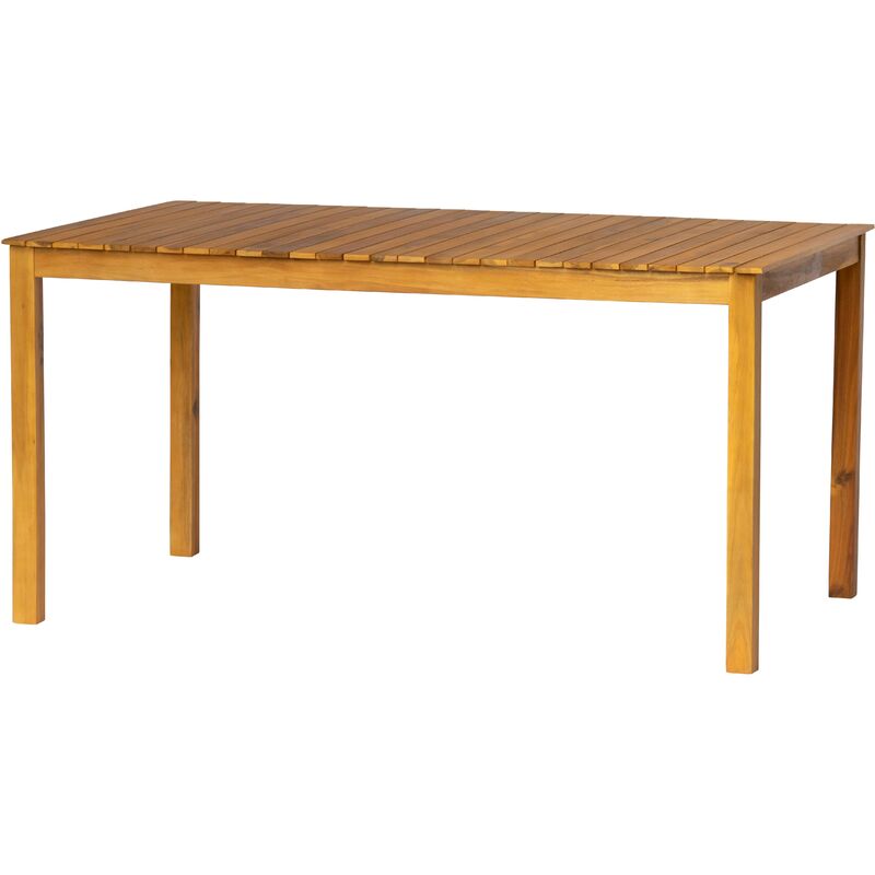 Table de Jardin 6 Personnes Acacia massif - Nordlys
