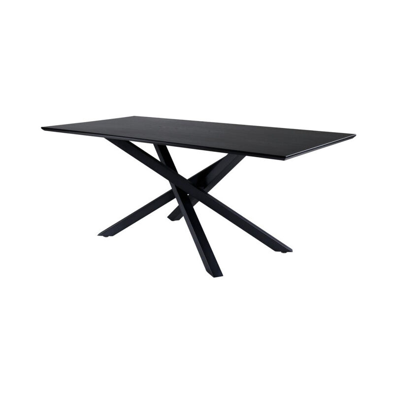 Table à Manger 'Piazza' 180cm Noir