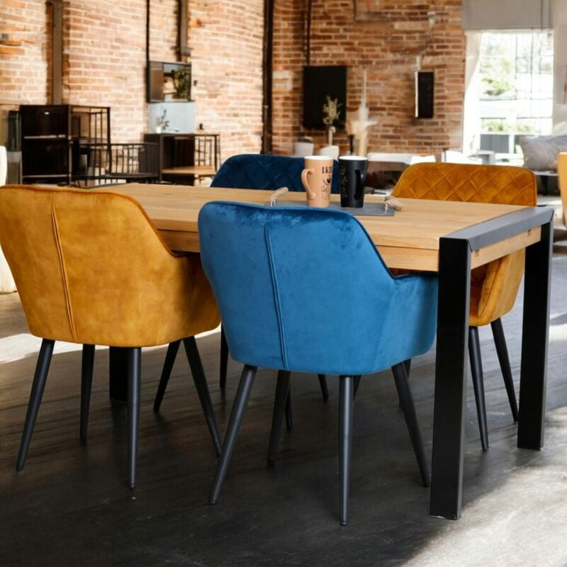 Pier Import - Table à manger rectangulaire bois de pin massif 160 loundge