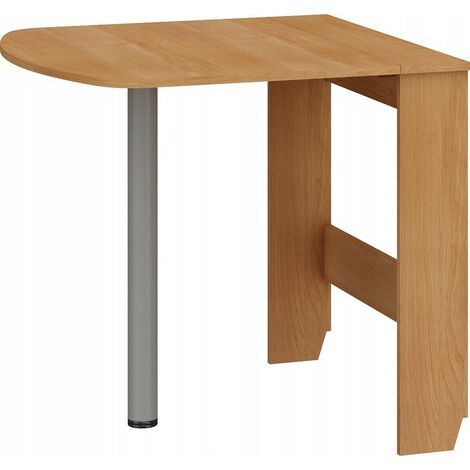 Table à manger semi-ovale pliante Aulne 81x80cm modèle:HOMNI 6 Table pliable papillon