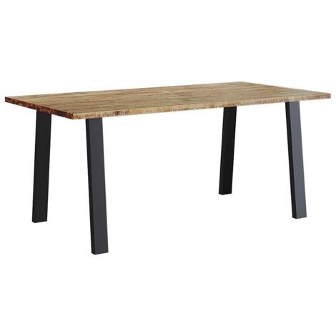 Table à manger  Table à dîne  150x90x75 cm bois d'acacia solide