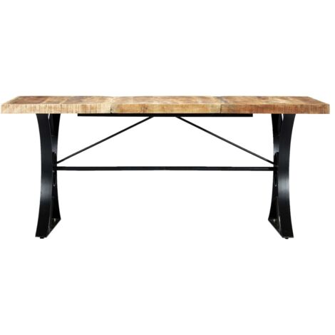 Table à manger  Table à dîne  180x90x76 cm Bois de manguier massif