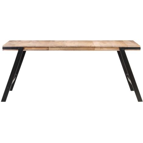Table à manger  Table à dîne  180x90x76 cm Bois de manguier massif