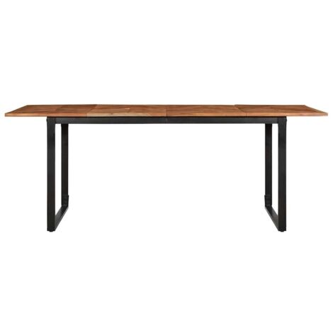 Table à manger  Table à dîne  200x100x75 cm bois massif d'acacia