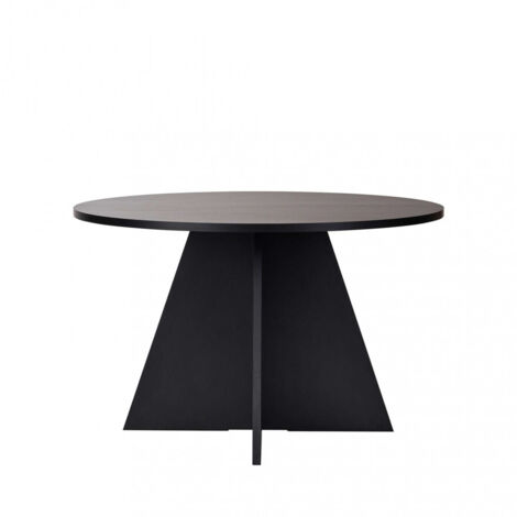 Table à manger, table de cuisine Meubles de table Table à manger Bois Noir