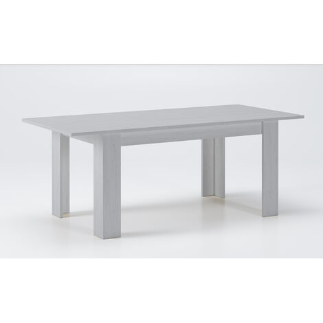 Table à manger, table de salon rectangulaire extensible coloris pin andersen - longueur 150-197 x profondeur 90 x Hauteur 75 cm -PEGANE-