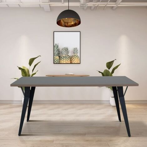 Table à manger Yutan 160x80 cm cacao