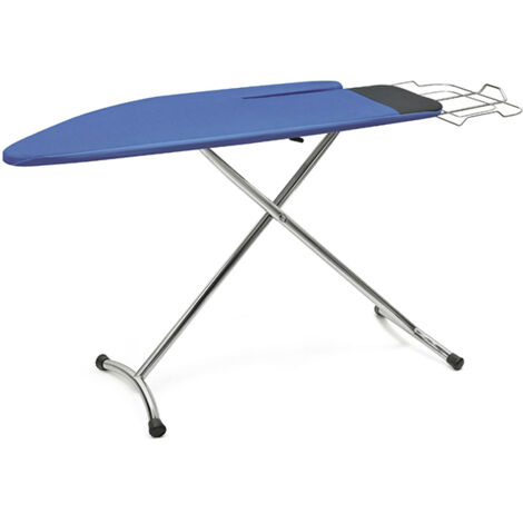 Table à repasser 125x48cm avec housse ignifugée et jeannette – Repose fer coulissant – Hauteur réglable 8 positions – RT130A – Astoria