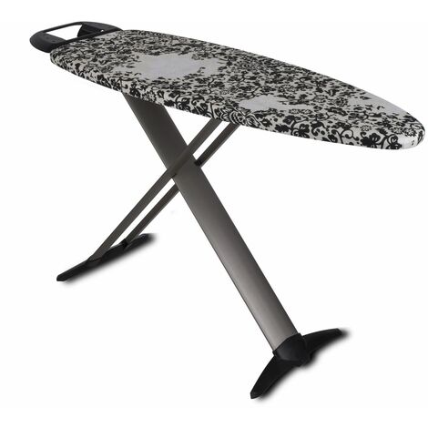 Table à repasser 130x47cm - Kitchen Move - bat-styliron - blanc/noir