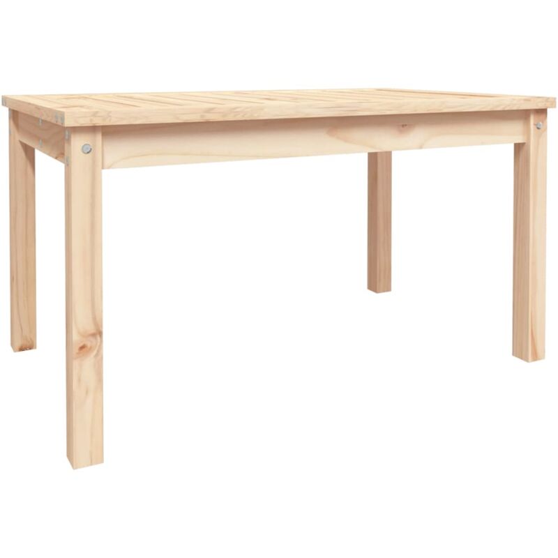 Table de jardin 82,5x50,5x45 cm bois massif de pin vidaXL