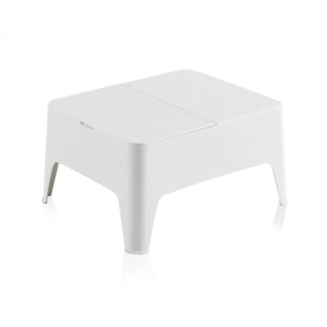 SP-BERNER Table auxiliaire coleur : blanc 58x48x30cm. modèle : alaska sp berner