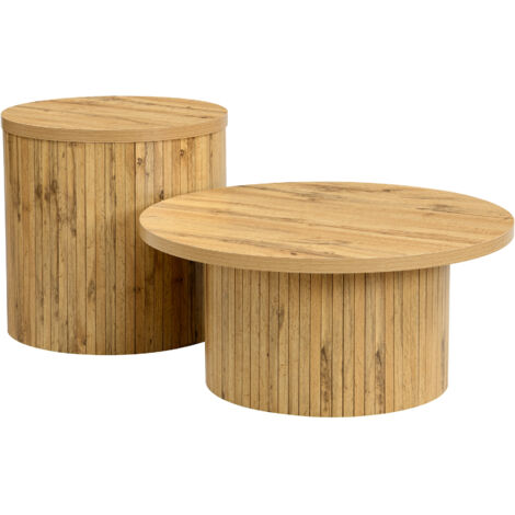 TABLE avec fonction de levage MDF Natural dimensions adaptables