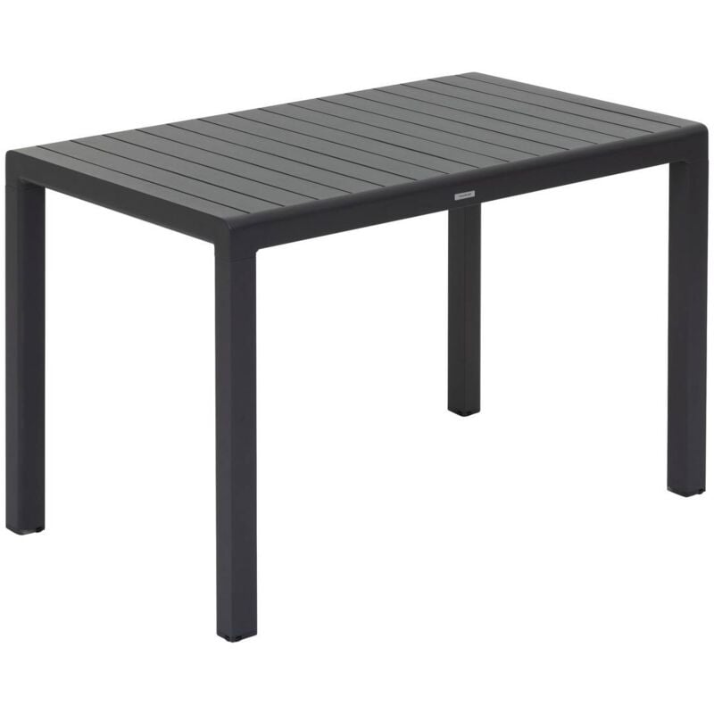 Hesperide - Table de jardin fixe 4 places Ayora graphite Hespéride