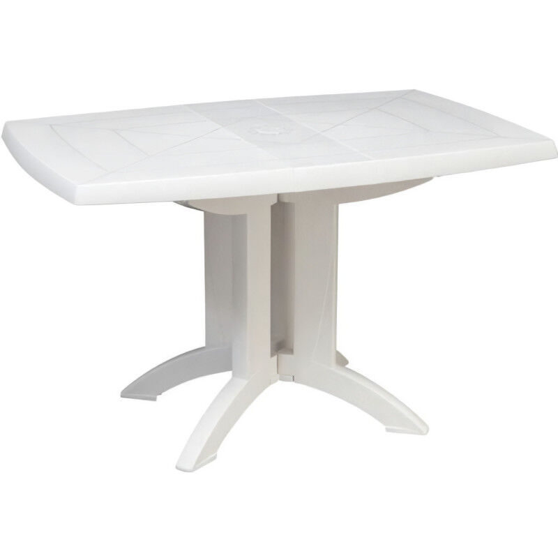 Grill Me - grosfillex Table Vega 118x77 - Blanc