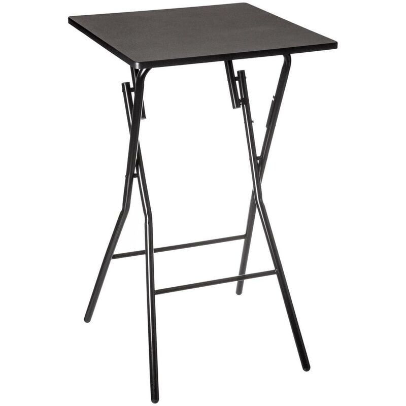 5five Simply Smart - Table de bar pliante 2 places noir - 5five
