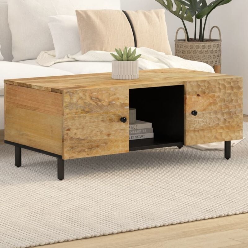 Vidaxl - Table basse 100x54x40 cm bois de manguier massif