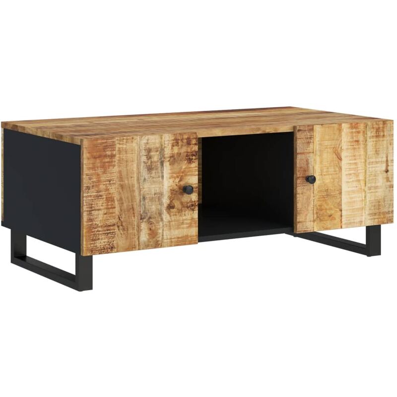 Vidaxl - Table basse 100x54x40cm bois de manguier solide et d'ingénierie