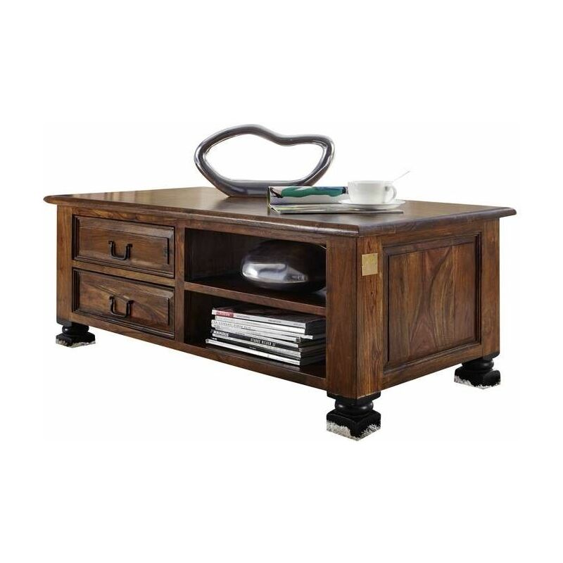 Table basse 115x60 Palissandre laqué Brun new boston 204