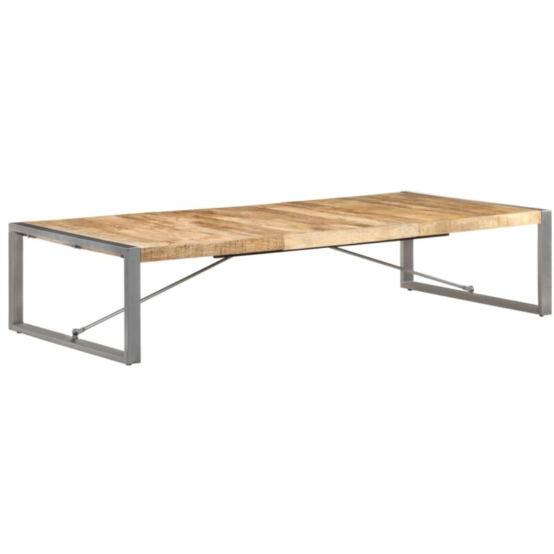 Vidaxl - Table basse 180x90x40 cm Bois de manguier brut