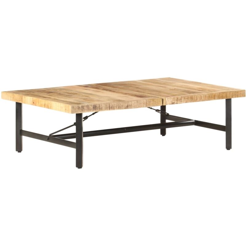 Vidaxl - Table basse 142x90x42 cm Bois de manguier massif