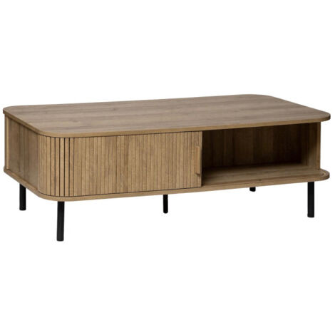 Table Basse 2 Portes "Colva" 120cm Beige