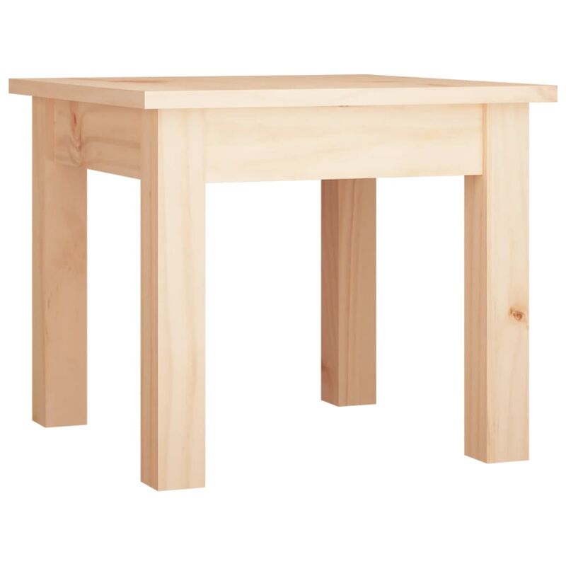 Table basse 35x35x30 cm Bois massif de pin vidaXL