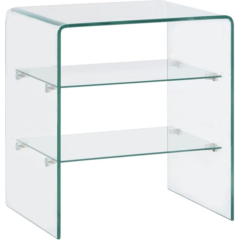 Vidaxl - Table basse 50x40x56 cm Verre trempé