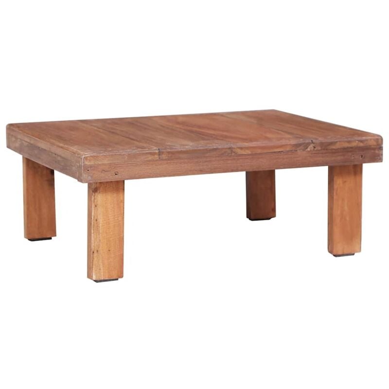 Vidaxl - Table basse 60x45x23 cm bois d'acajou massif