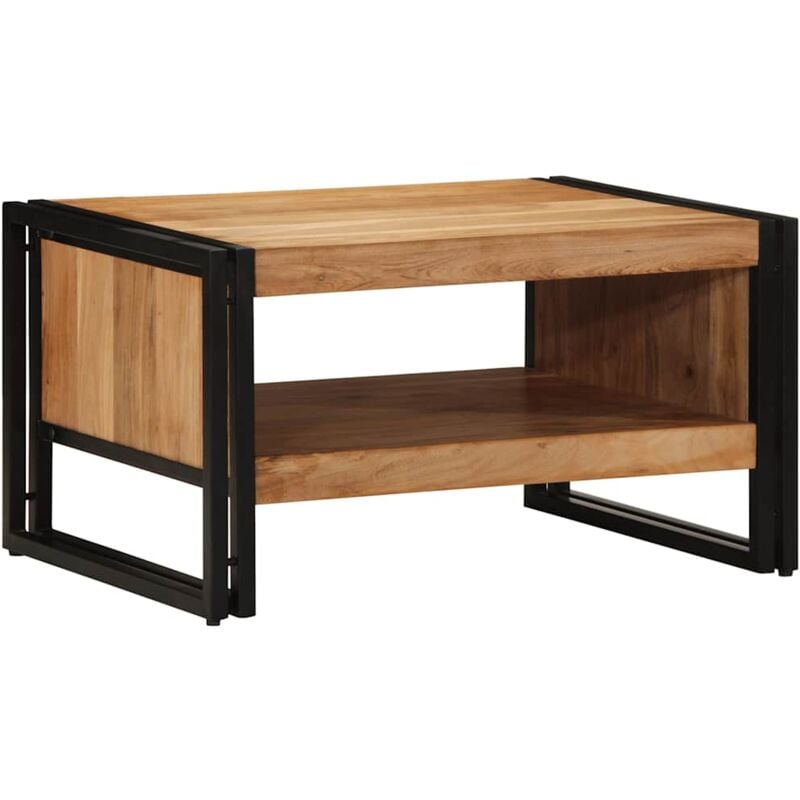 Vidaxl - Table basse 70x50x38 cm bois massif acacia