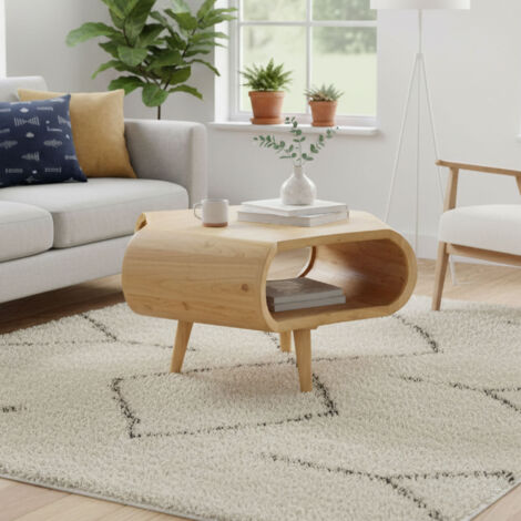 Table basse 78x78x55 cm en bois massif