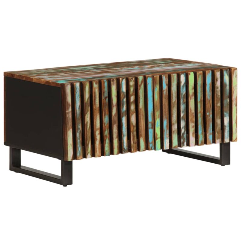 Table basse 80x51x40 cm bois massif d'acacia vidaXL
