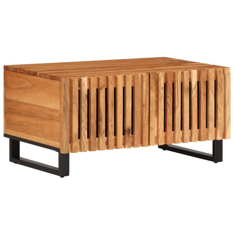 Vidaxl - Table basse 80x51x40 cm bois massif d'acacia