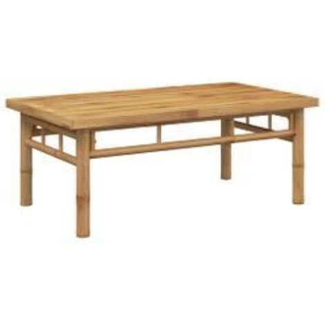 Table basse 90x50x35 bambou